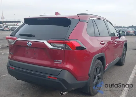 2019 Toyota Rav4 Hybrid Limited из США, поврежденный, VIN JTMDWRFV5KD504711